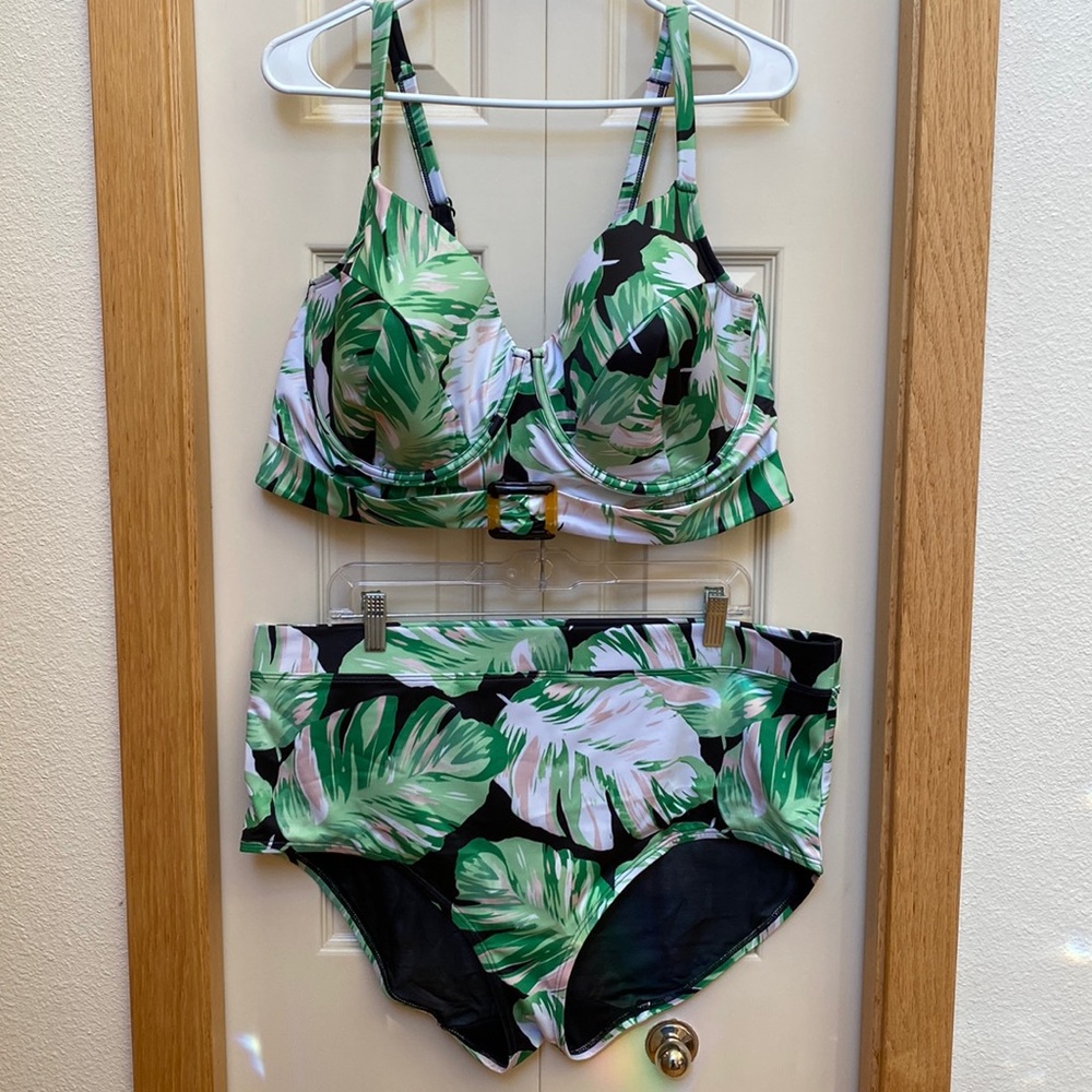 Lane Bryant Cacique Swim Set
